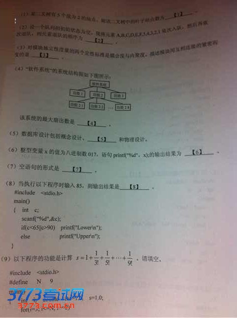 2013��3�¼�����ȼ����Զ���C����(����)