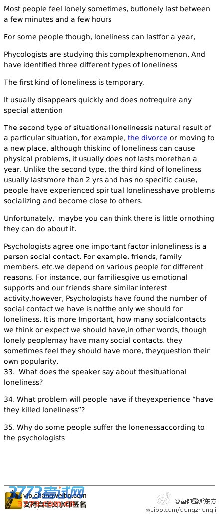 2013��6��Ӣ���ļ�����Passage3ԭ��