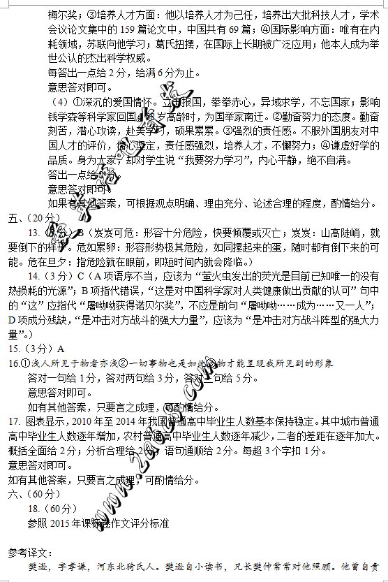 2016һģĴ𰸴2016һģ⿼