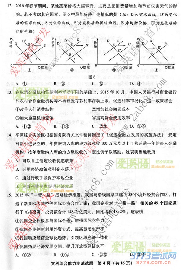 2016ʡʼ۴2016긣ʡͨбҵĿۺ