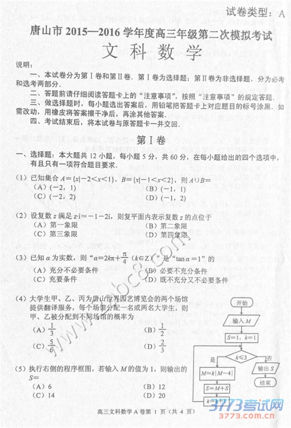2016ɽģѧɽ2015-2016ѧȸ꼶ڶģ⿼ѧԾĿ