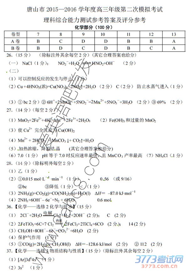 2016ɽģɽ2015-2016ѧȸ꼶ڶģ⿼Ծ