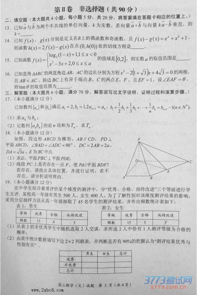 20164ԭУ2016߿ģ·ѧĿ