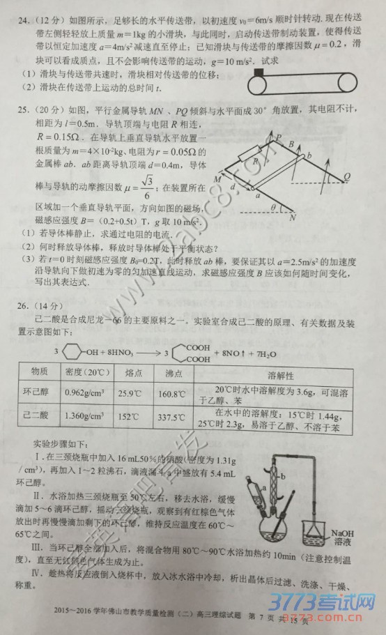 2016ɽģ۴2016ɽͨиѧۺ