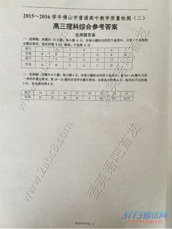 2016��ɽ��ģ���۴�2016���ɽ����ͨ���и�����ѧ�������������ۺ�����