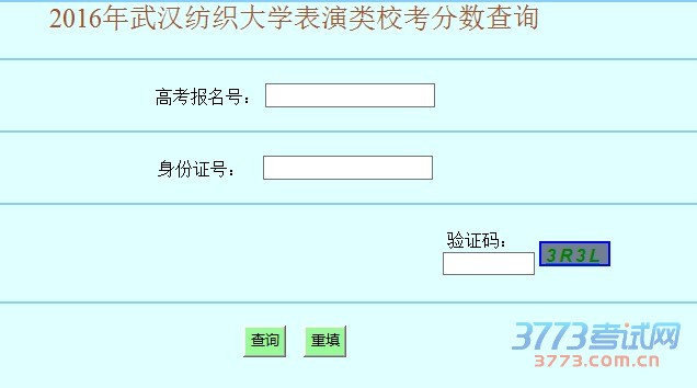 武汉纺织大学表演类校考分数查询