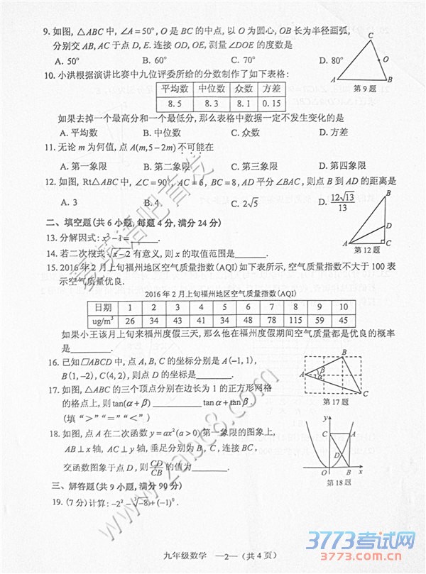 2016ʼѧ2016긣гбҵѧ